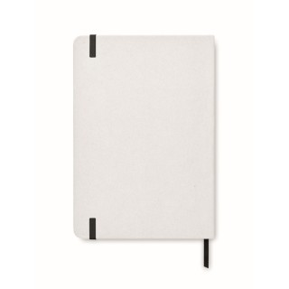 Libreta A5 cartón reciclado con hojas rayadas